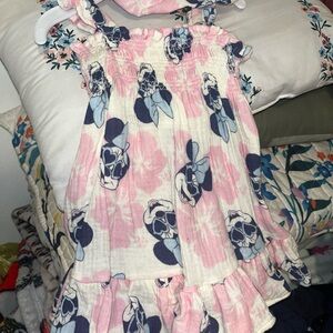 Disney Pink and Blue Minnie Mouse Dress